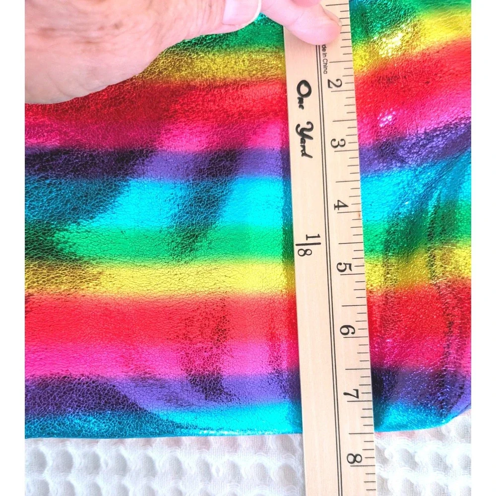 Handmade vibrant metallic